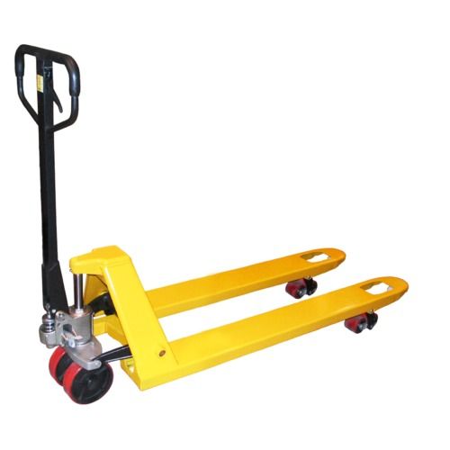 Easily Operate Mild Steel Hand Operated Industrial Hydraulic Hand Pallet Truck