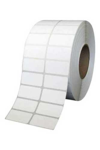 Glossy Finish 150 Meter Plain White Barcode Label Roll Application: Bedding