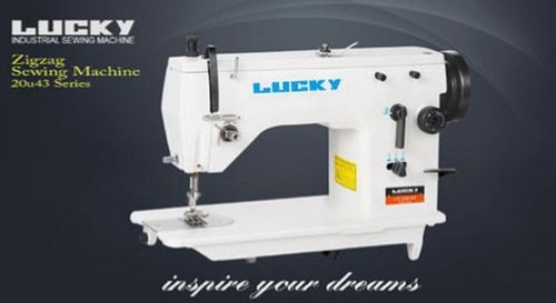 LC20U Industrial Manual Zig Zag Sewing Machine Head And Motor Max Sewing Speed : 2000 to 3000 SPM