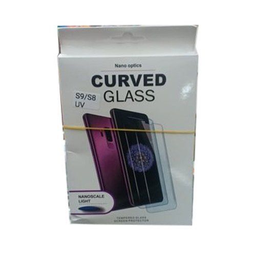 Transparent S9 Mobile Tempered Curved Glass For Samsung