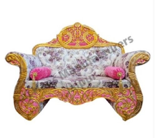 3 To 4 Feet Royal Multicolor Wedding Sofa
