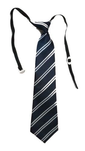 9 Inch Length Striped Formal School Student Uniform Adjustable Polyester Tie Age Group: 5-16 Years