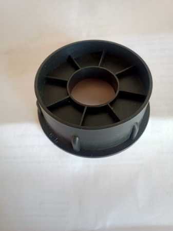 Black Color Round Plastic Core Plug 3 Inch - 76mm Diameter, 30 Gms Weight, Hard PP Material, Anti-Corrosive, Fine Finish