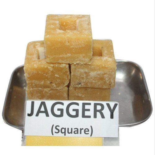 Calories 383g No Artificial Flavour Sweet Natural Taste Brown Jaggery Cubes