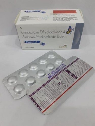 Conte A Levocetrizine Hcl 5Mg Ambroxol 60Mg Tablet Cool And Dry Place