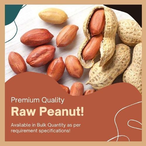 Healthy Natural Rich Taste Organic Brown Raw Peanuts Origin: India