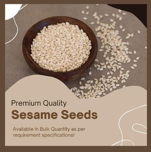 Purity 100 Percent FSSAI Certified Natural Taste Dried Healthy Organic White Sesame Seeds