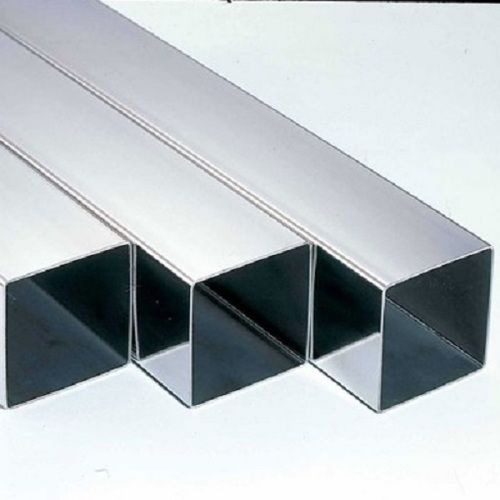 Silver Color Corrosion Proof Polished Stainless Steel Square Pipes For Construction Grade: A Grade