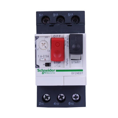2 Pole 0.75Kw Schneider Gv2Me07 Mpcb - Rated Current: 1.6 To 2.5 Ampere (Amp)