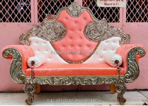 3 To 4 Feet Bride And Grooms Antique Wedding Sofa