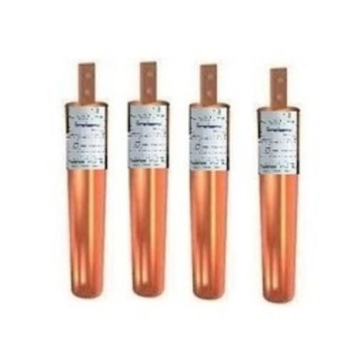 Round 80 Mm Diameter Hot Rolled Electrical Copper Earthing Electrode For Reliable Usage