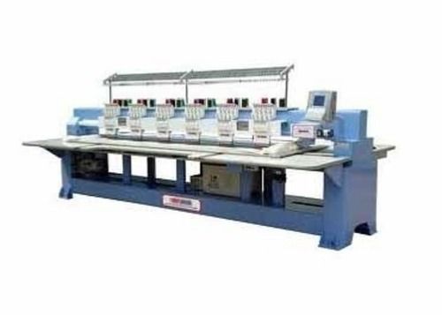 Automatic 6 Head Computerized Embroidery Machine Max Speed For Flat Stitch : 1000-1500 SPM