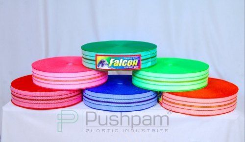 Colored HDPE Plastic Niwar With 2Inch Width And 70 Meter Length