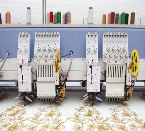 Heavy Duty Industrial High Speed Mixed Cording Embroidery Machine For Textile Industry