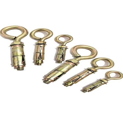 Industrial Use 8 Mm Manual Brass Closed Anchor Hook Fastener with 1 to 20 ton Lifting Capacity