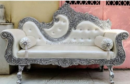 Durable Metal Modern Velvet Fabric Wedding Lounge Couch