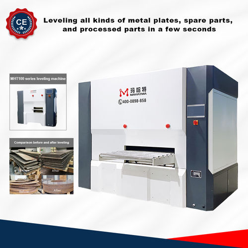 White Metal Straightening Machine Or Leveling Machine For Stainless Steel And Steel Sheet