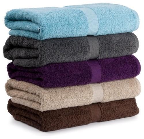 Plain Design And Smooth Texture Egyptian Cotton Towels With High Water Absorption Ratio Age Group: Adults