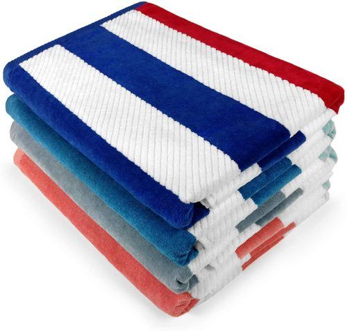 Soft And Skin Friendly Premium Velour Beach Towels With High Water Absorption Ratio Age Group: Old Age