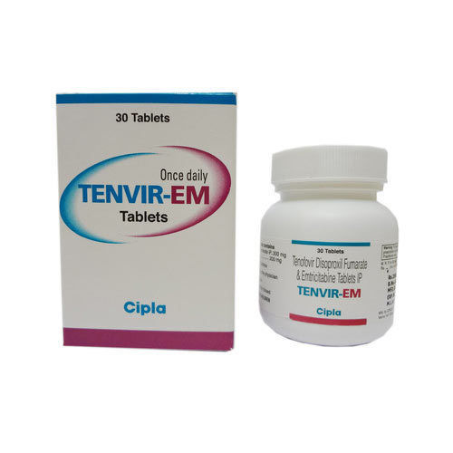 Tenvir EM Emtricitabine And Tenofovir Disoproxil Fumarate Tablets