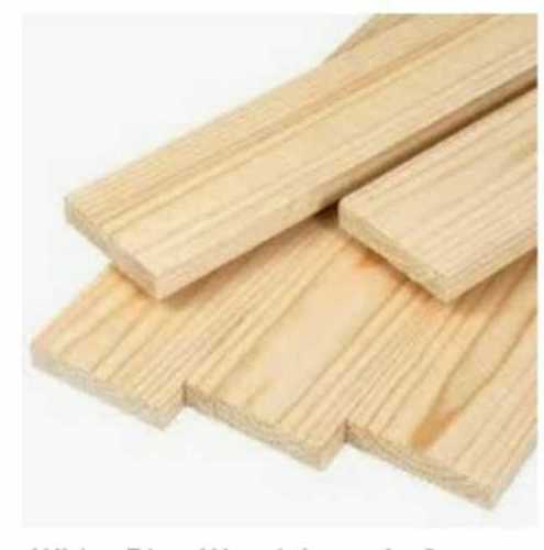 Termite Proof Teak Type Plain Brown Pine Wood for Making Furniture