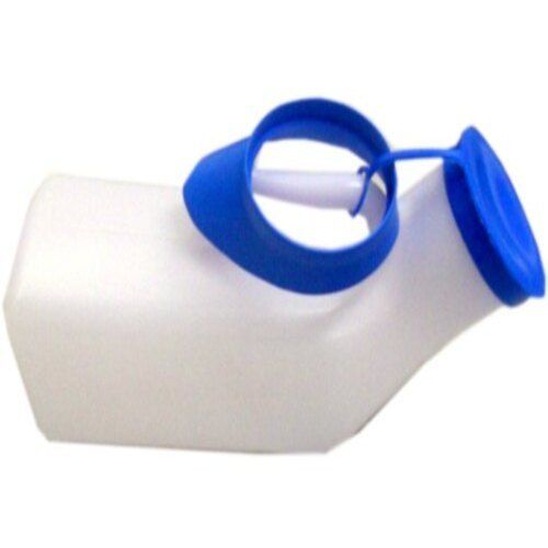 1000 Ml White And Blue Personal Cum Hospital Use Pvc Urinal Pot Power Source: Manual