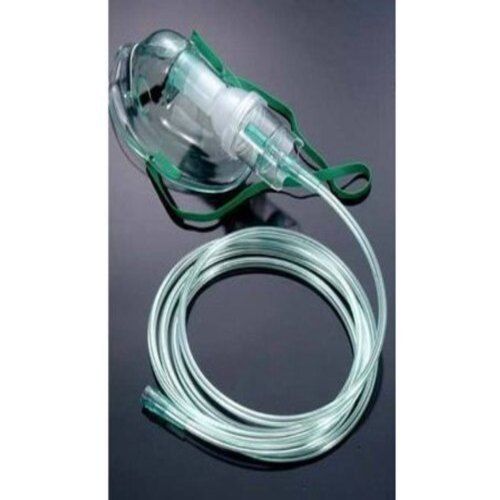 Transparent Green 2 Meter Tube Paediatric Patient Hospital Adult Nebulizer Medical Machine Chamber Mask