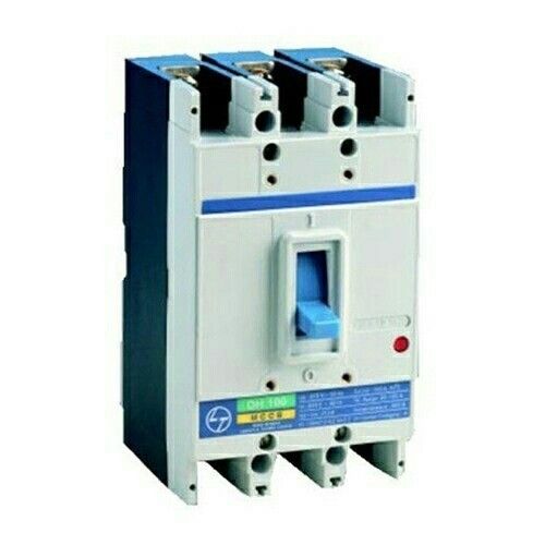  220 V 4 पोल L&T 3-5 A Dh 100 मोल्डेड केस इलेक्ट्रिक सर्किट ब्रेकर्स 