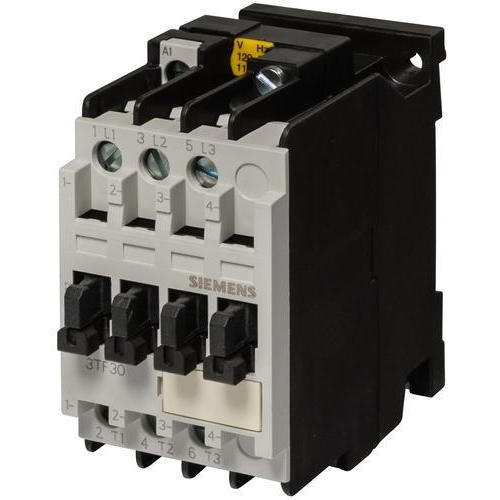 240 V 15 Amp Plastic White And Black Plastic Siemens 3tf30 Contactor With 50 Hz