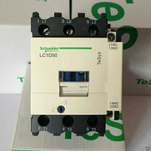 415 V 3-5 A 3 Poles Electric White And Black Schneider Lc1d50 Power Contactor