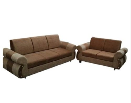 Durable 6 Seater Sofa With Tight Back Brown Back Cushion