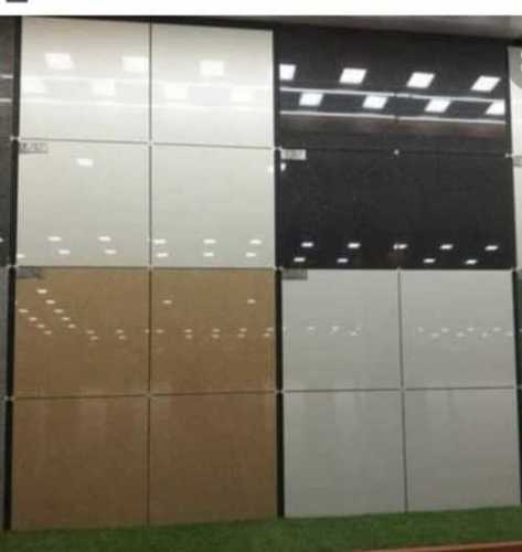 Acid Resistance Square Edge Rectangular Polished Porcelain Floor Tile Size: As Per Customer Requirement