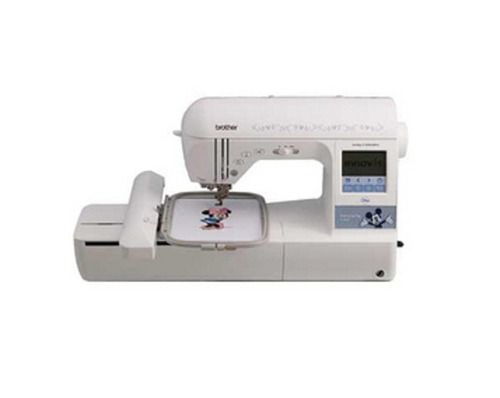 Brother Computerized Embroidery Machine NV1250 Speed : 850 SPM With 136 Inbuilt Embroidery Pattern