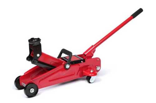 Color Coated Cast Iron Red Hydraulic Trolley Jack for Garage