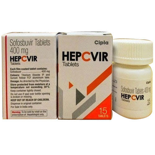 Hepcvir Sofosbuvir Tablets 400Mg Cool And Dry Place