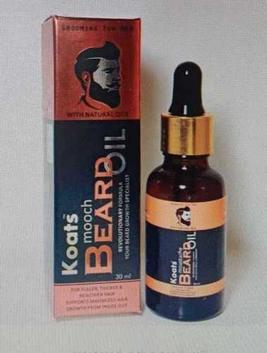 Herbal 30 ML Coats Mooch Beard Oil Liquid for Hair Growth