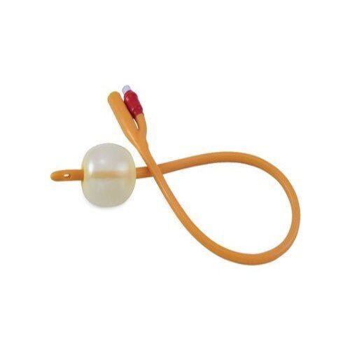 Indwelling Style Brown Silicone Made 2 Way Latex Foley Catheter For Medical Purpose