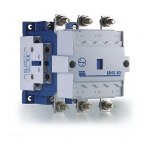 L&T 3 Pole Contactor - Color: White And Blue
