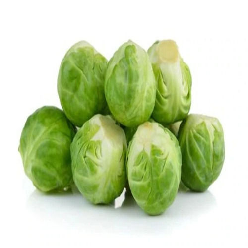 Round & Oval Rich Fibre Healthy Natural Taste Fresh Green Brussel Sprouts