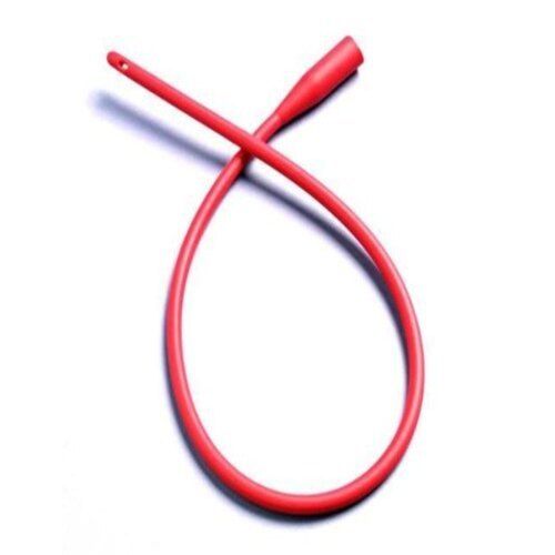 Manual Round Shape Disposable Red Eto Sterile Hospital Medical Urethral Catheter