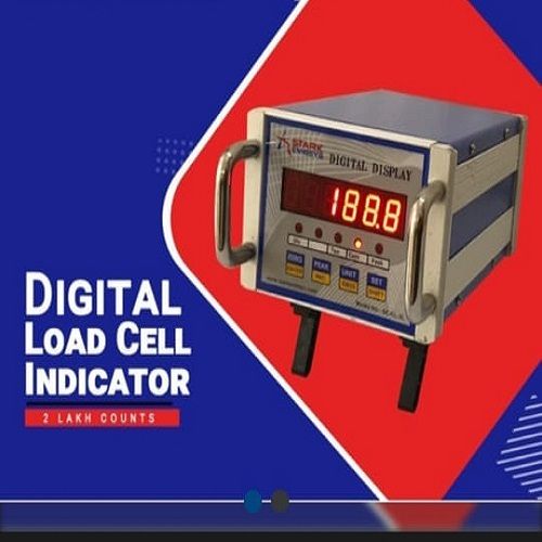 Stark Embsys Calibration Digital Load Cell Indicator With 6 Digits High Glow Red Display