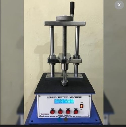 Stark Embsys Digital Spring Testing Machine Type Universal, Tension And Compression, Least Count 0.01Mm Machine Weight: 50