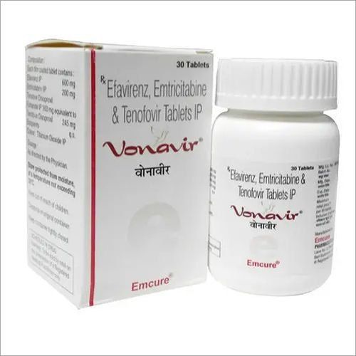 Vonavir Efavirenz Emtricitabine And Tenofovir Tablets Ip