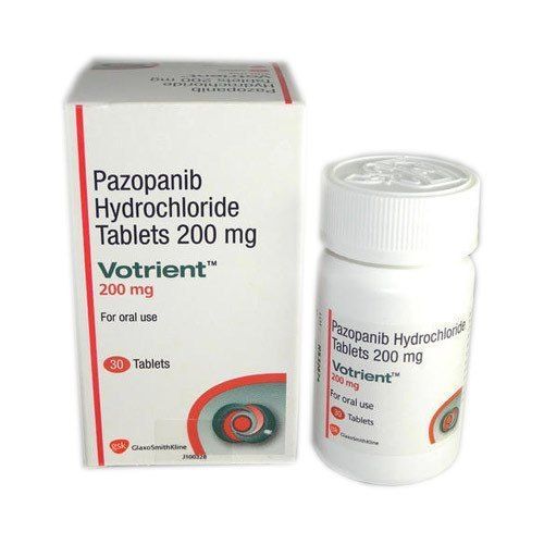 Votrient Pazopanib Hydrochloride Tablets 200Mg Cool And Dry Place