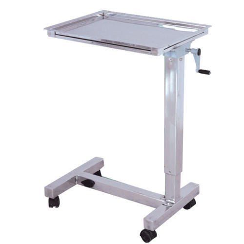 ASM 1113 A.s Medisteel Stainless Steel White Mayo Instrument Trolley For Hospital