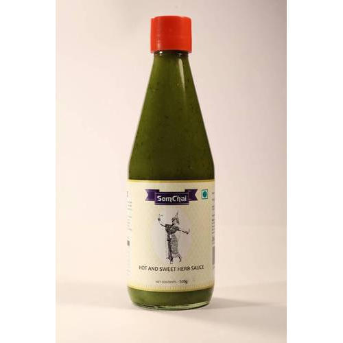 Hot And Sweet Herb Sauce In Bottle With 500ml Packing And 18months Shelf Life