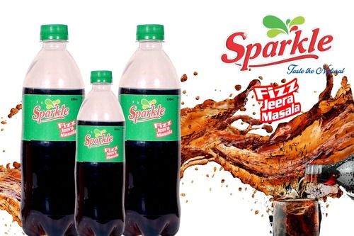 Ice Fizz Jeera Masala Sparkle Black Soda Packaging: Bottle