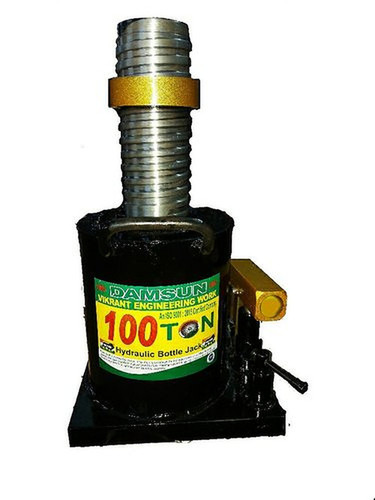Ms 100 Ton Capacity Black Hydraulic Bottle Jack - Application: Industrial