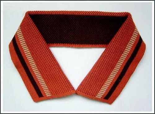 Red And Black Skin Friendly Full Jucard Collar Knitted Fabrics With Attractive Design Recommended Season: All