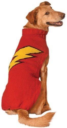 Red And Yellow Turtle Neck Sleeveless Regular Fit Ultra Warm Soft And Smooth Acrylic Knit Dog Sweater